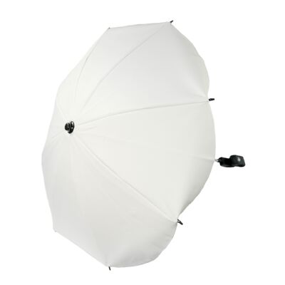 P'tit Chou Umbrella for stroller White Leather