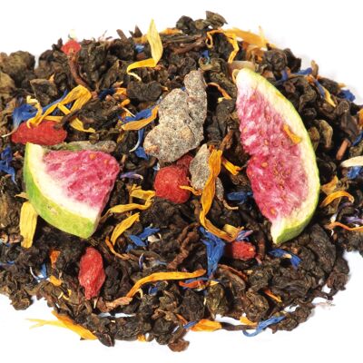 Thé Oolong Grenade Baies Goji Pêche 100g