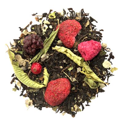 Té Negro Verbena Frutos Rojos Ecológico 100g