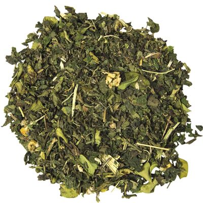 Organic coconut-lemon-nettle green tea 100g