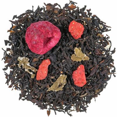 Black tea red fruits natural flavor 100g