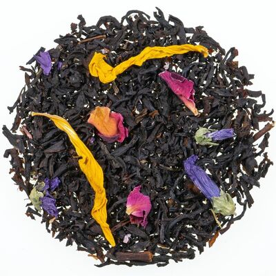 Schwarzer Tee Mango Maracuja natürliches Aroma 100g