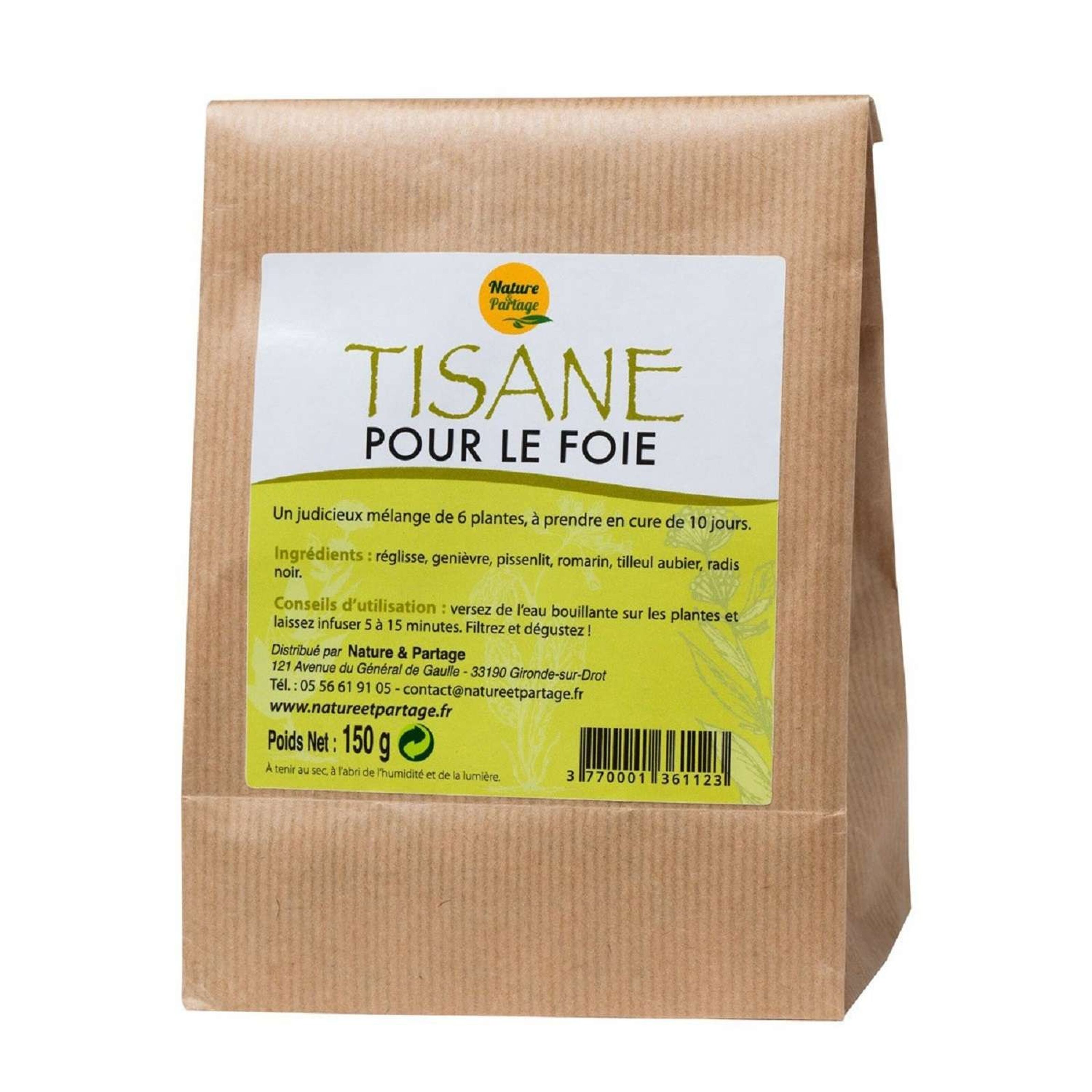 Tisane Détox 4 plantes - 150 g