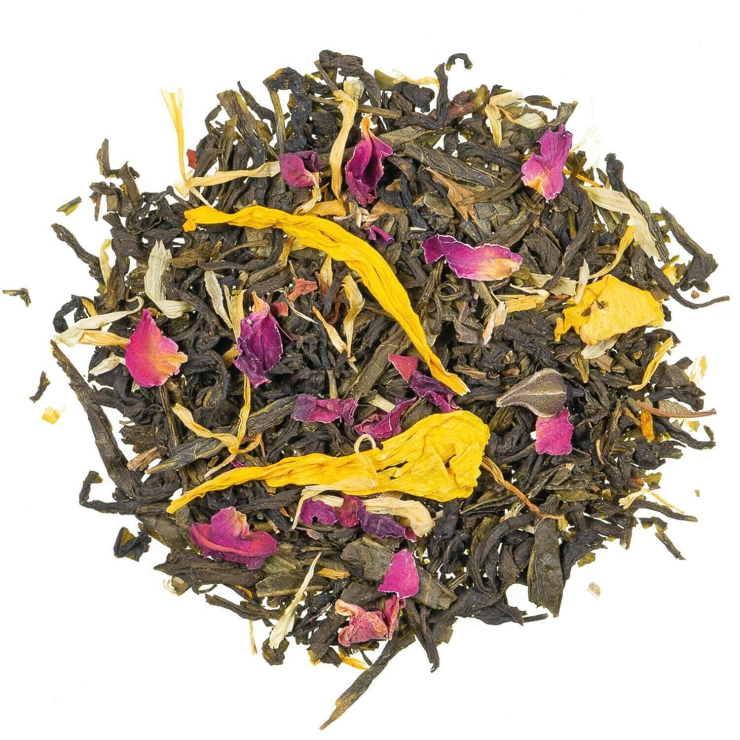 Thé vert Fraise Abricot 100g