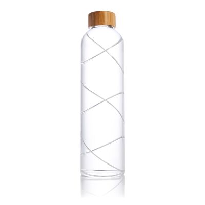 Silver'O Holzflasche 1L