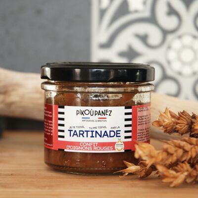 Tartinade - Confit d'oignons rouges