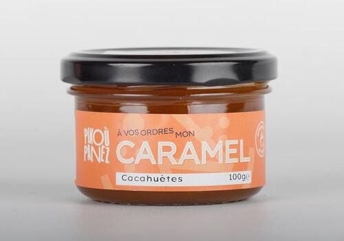 Caramel à tartiner - Cacahuètes - 100G