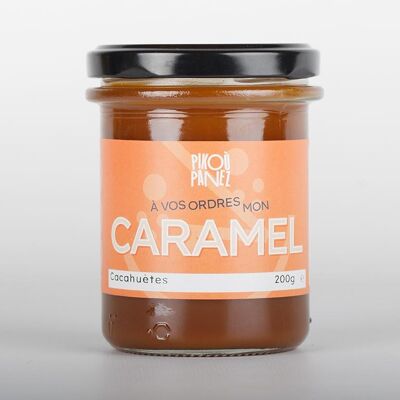 Caramel à tartiner - Cacahuètes - 200G