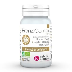 Bronz Control Bio 60 gélules - Bronzage Protection cellulaire