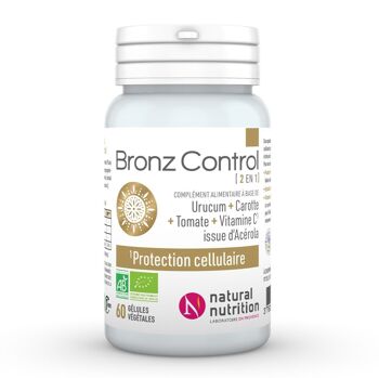 Bronz Control Bio 60 gélules - Bronzage Protection cellulaire