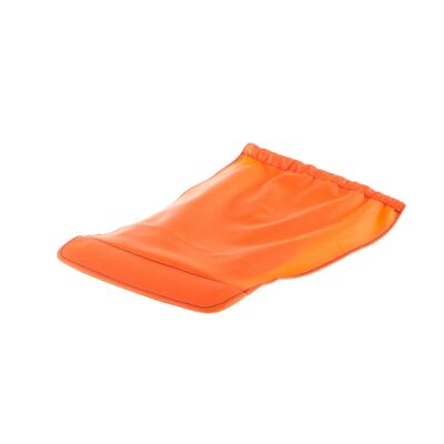 Orange removable cover for PLIXI FIT helmet
