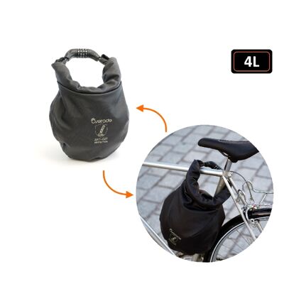 LOXI 4L waterproof and secure bike bag