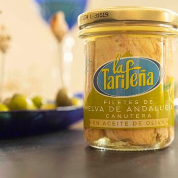 Melva de Andalucía canutera. Huile d'olive. Bocaux en verre. - 190 gr 4
