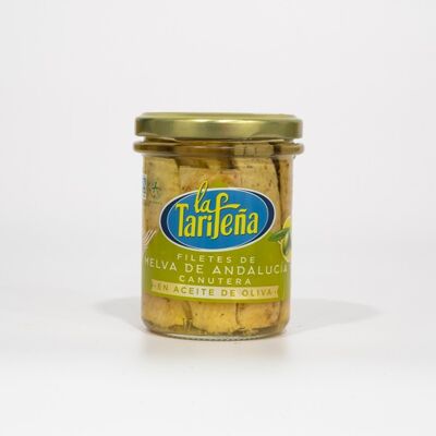 Melva de Andalucía canutera. Olive oil. Glass jars. - 190 gr