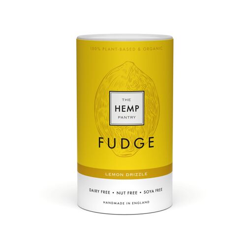 Organic Lemon Drizzle Fudge - Plant-Based