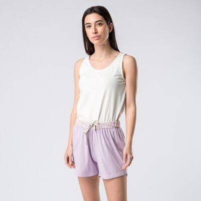 Organic cotton pajama zoa malva daisies