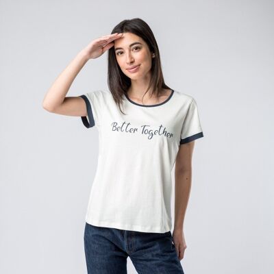 SEIKORIB BETTER TOGETHER T-SHIRT AUS BIO-BAUMWOLLE