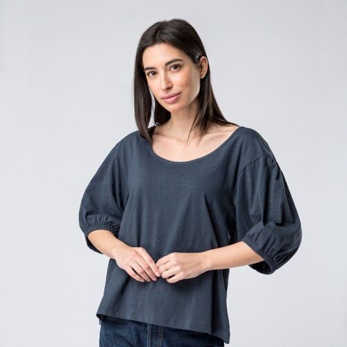 ORGANIC COTTON SHIRT GLOBO tinta