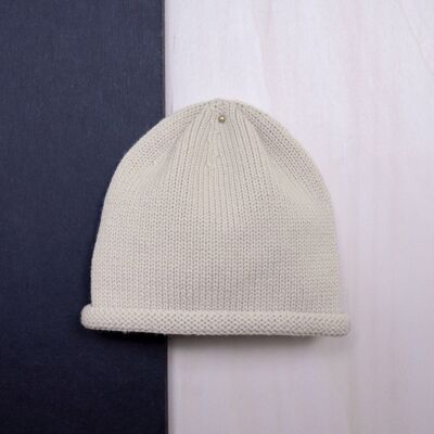 THE WOOLLY HAT - sand - 110/128