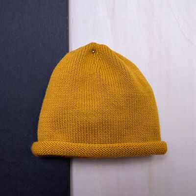 THE WOOLLY HAT - curry - 50/62