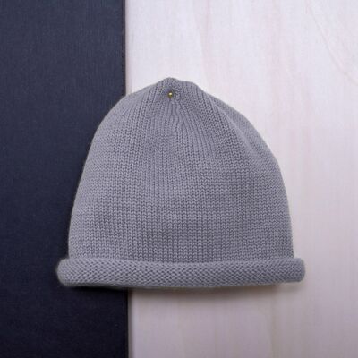 THE WOOLLY HAT - light grey - 110/128