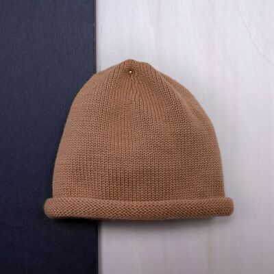 THE WOOLLY HAT - camel - 110/128