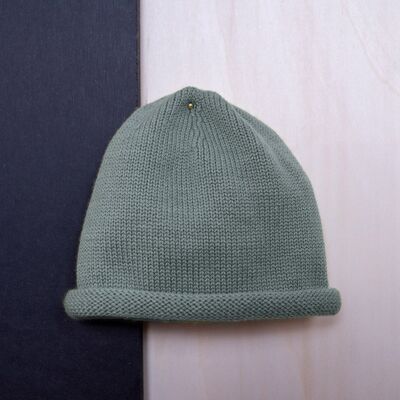 THE WOOLLY HAT - sage - 110/128