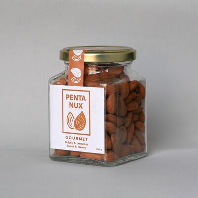 Pentanux natural almonds 150 g jar