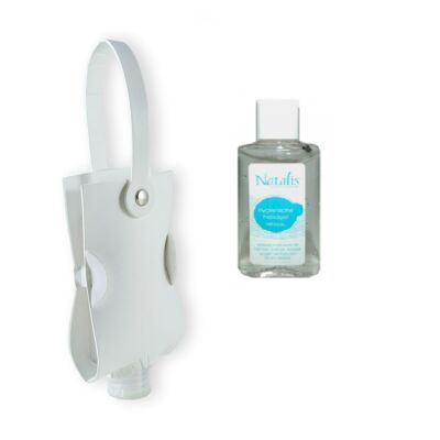 Dispenser White con gel igienico per le mani