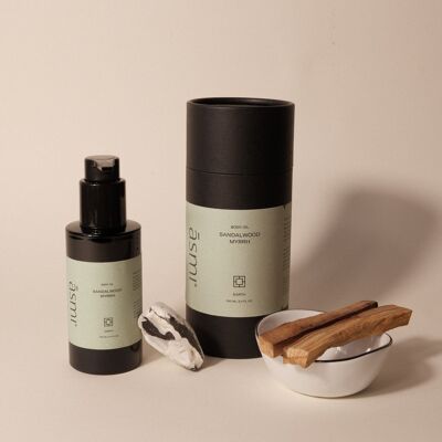 Massageöl Sandelholz & Myrrhe