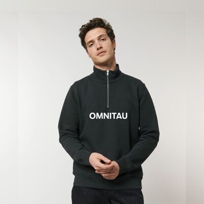 Couche intermédiaire Omni 1/4 Zip - Noir