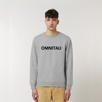 Sweat Omni - Gris Chiné 1