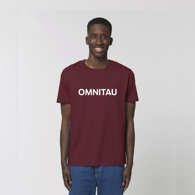 Camiseta Omni - Burdeos