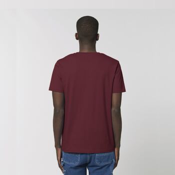 T-shirt Omni - Bordeaux 2