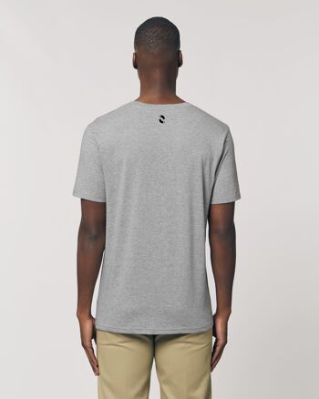 T-shirt classique Omnitau gris chiné 2