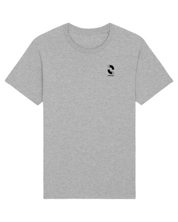 T-shirt classique Omnitau gris chiné 3
