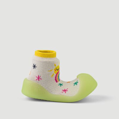 Big Toes Chameleon Sunny chaussures bébé en coton qui changent de couleur