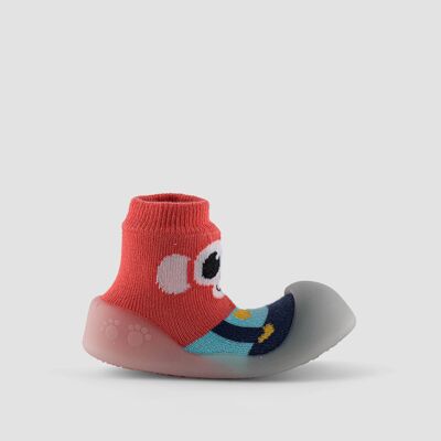 Big Toes Chameleon Monkey model baby shoes in cotton that change color