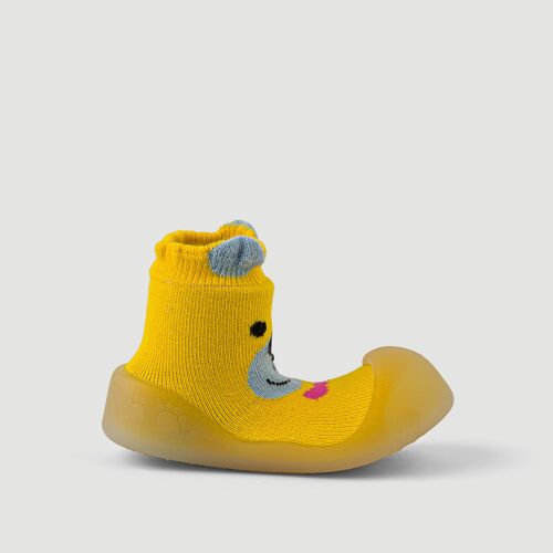 Calzado de bebés Big Toes modelo Chameleon Baby Bear de algodón que cambian de color