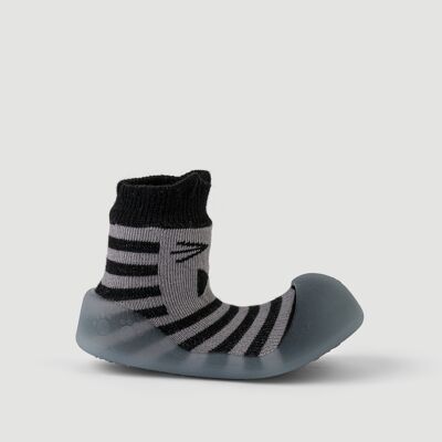 Big Toes Babyschuhe Chameleon Dandy Grey Modell aus Baumwolle, die die Farbe ändern