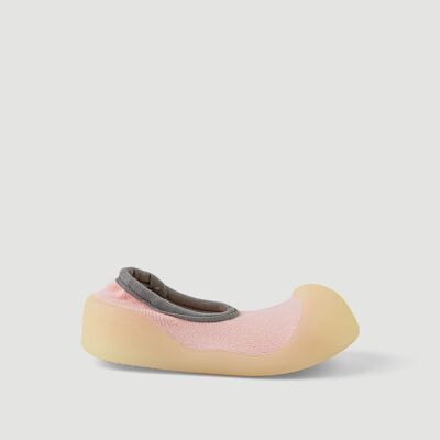 Scarpe Big Toes Chameleon Flat Pink in cotone che cambiano colore