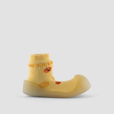Calzado de bebés Big Toes modelo Chameleon Smile Polka de algodón que cambian de color