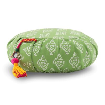 Meditation cushion Zafu Raja Green