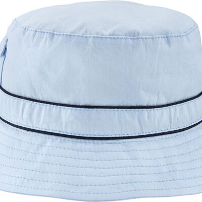 Bubzee Pocket Sun Hats - Kidz 4 - 6 Years - Pale Blue