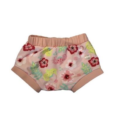 Swim Nappies - M - Pink Floral Mix