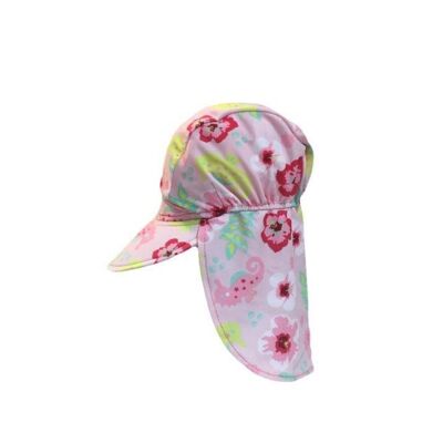 Flap Hats - Medium - Pink Floral Mix