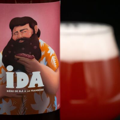 Ida - birra di frumento al lampone - fusto da 20 litri