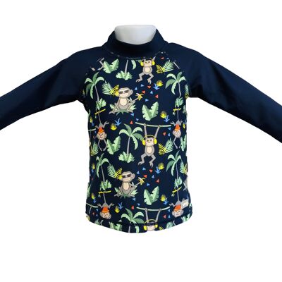 Long Sleeve Rash Shirts - 0 - Jungle Mix