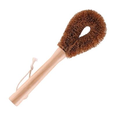 Coconut fiber dish brush, 100% vegan