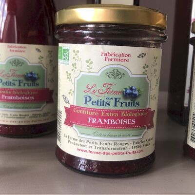 Confiture biologique de Framboises